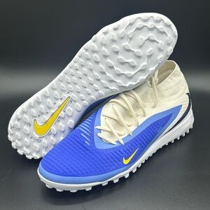 Nike Phantom 6 High Academy Tf LV8 "Fear Nothing" Racer Blue Sz 12 [HQ2282-400]